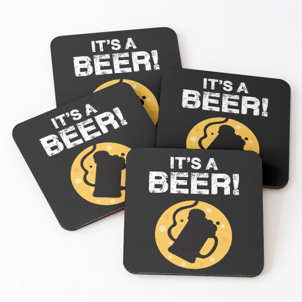 Item preview, Its a Beer Funny Drinking Vintage Dad Fathers Day Beer Joke designed and sold by Lambo-Designs.