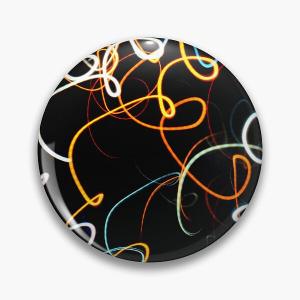 Item preview, PATTERN DESIGN STUDY #41 – Colorful Abstract of Twirling Light with Open Shutter designed and sold by DEL-Productions.