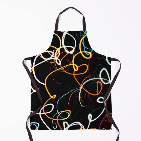 Item preview, PATTERN DESIGN STUDY #41 – Colorful Abstract of Twirling Light with Open Shutter designed and sold by DEL-Productions.