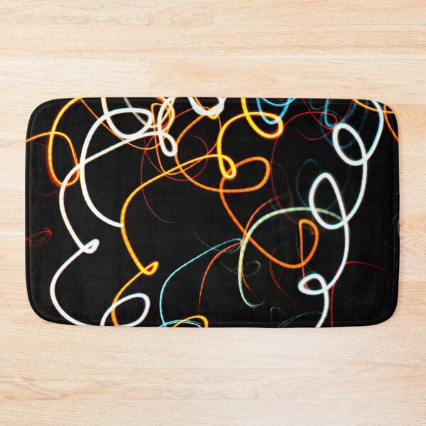 Item preview, PATTERN DESIGN STUDY #41 – Colorful Abstract of Twirling Light with Open Shutter designed and sold by DEL-Productions.