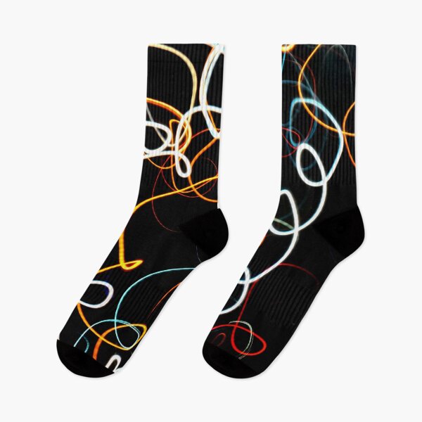 Item preview, PATTERN DESIGN STUDY #41 – Colorful Abstract of Twirling Light with Open Shutter designed and sold by DEL-Productions.