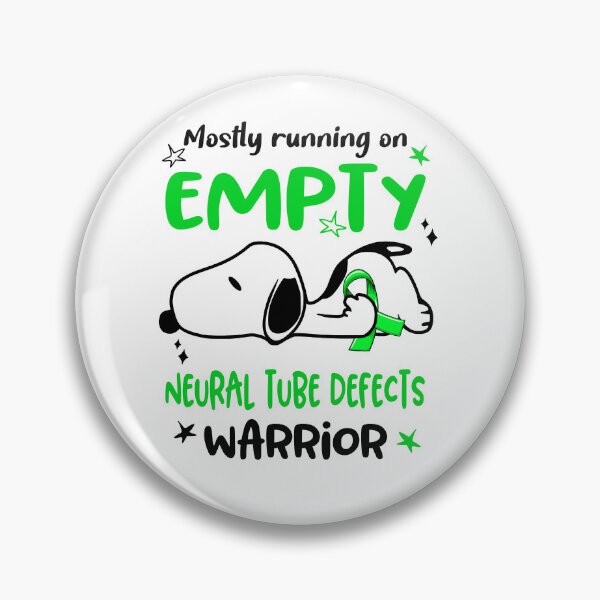Item preview, Mostly Running on Empty Neural Tube Defects Warrior designed and sold by Wlsnpeggy.