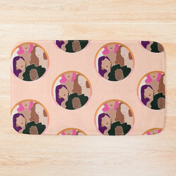 Item preview, Sunset Colorful Dyed Hair Badge designed and sold by Pink Ribbon.