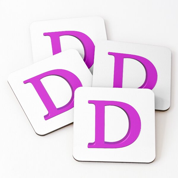Item preview, The Letter D Dimensional Magenta 5748 designed and sold by Art in My Loft.