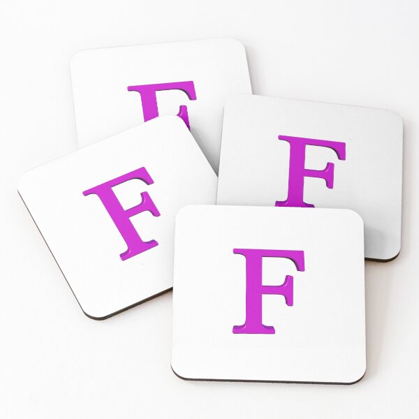 Item preview, The Letter F Dimensional Magenta 5748 designed and sold by Art in My Loft.