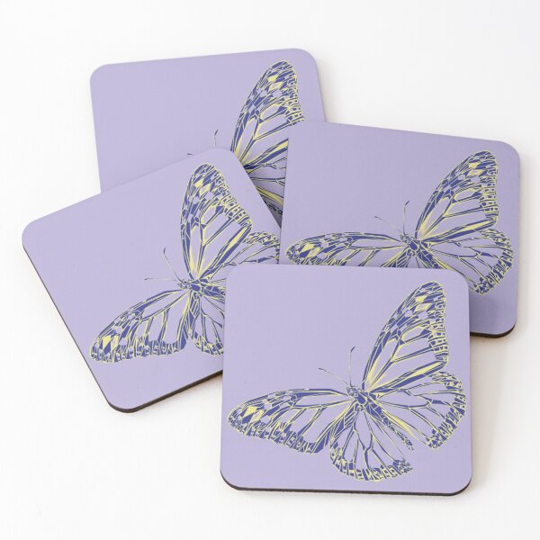 Item preview, Purple and Yellow Layered Butterfly designed and sold by SierraReighArt.