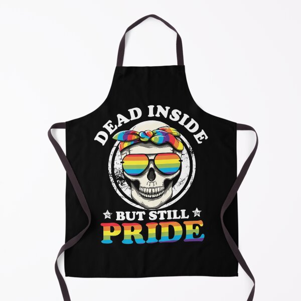 Item preview, Dead Inside but Still Pride LGBTQ Community Raimbow Vintage designed and sold by Lambo-Designs.