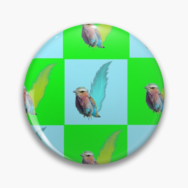 Item preview, Bird on a checkered blue and green design. designed and sold by ptchris65.
