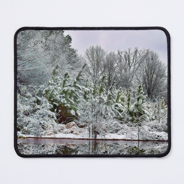 Item preview, Reflecting the Winter Wonderland in a Pool of Water designed and sold by bertsworks300.