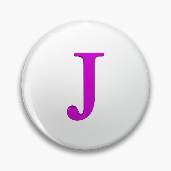 Item preview, The Letter J Dimensional Magenta 5748 designed and sold by Art in My Loft.