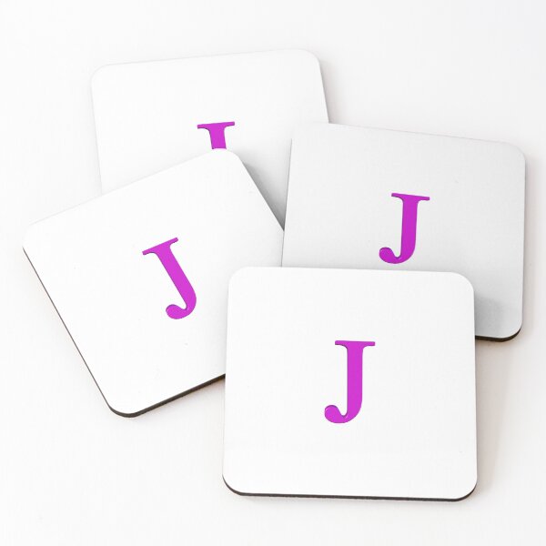 Item preview, The Letter J Dimensional Magenta 5748 designed and sold by Art in My Loft.