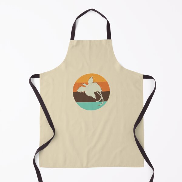 Item preview, Retro Bird of Paradise and Sunset, Papua New Guinea designed and sold by PNG-pikinini.