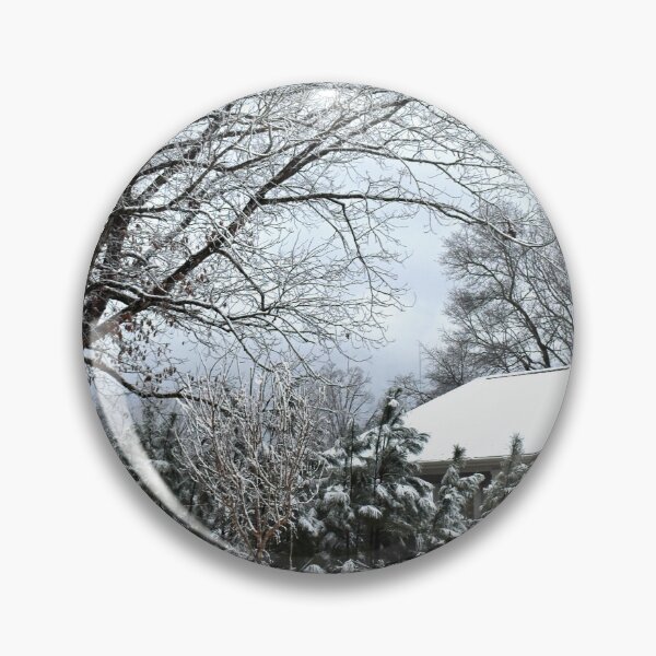 Item preview, Neighborhood Gathering Space Under Snow designed and sold by bertsworks300.