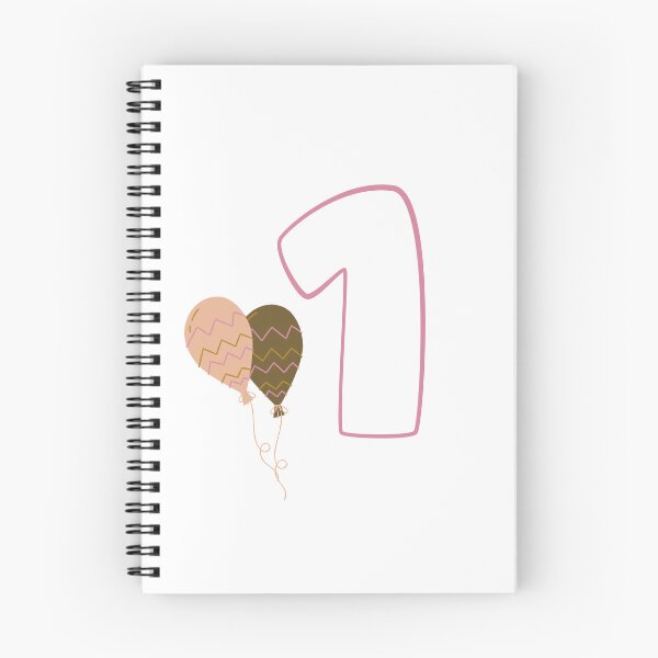 Item preview, 1st Birthday with Balloons designed and sold by UnicornTrinity.