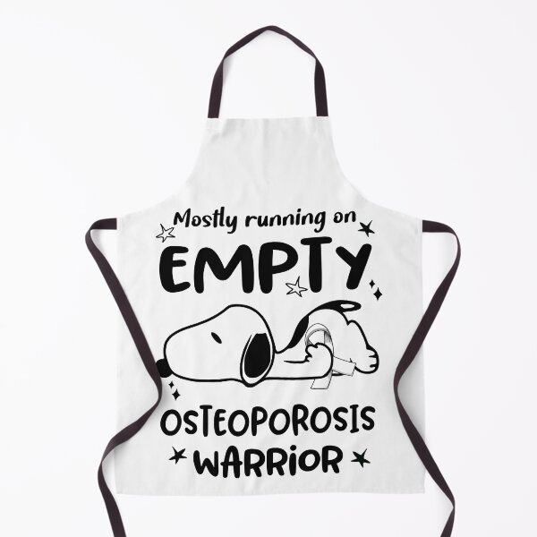 Item preview, Mostly Running on Empty Osteoporosis Warrior designed and sold by Wlsnpeggy.