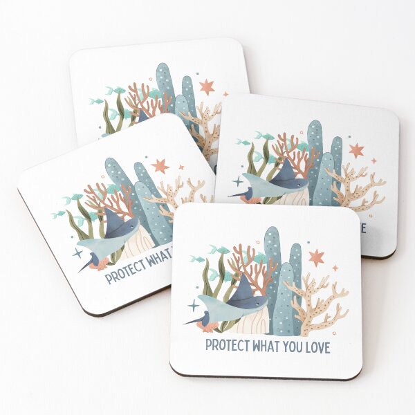 Item preview,  save the ocean protect what you love designed and sold by huape.