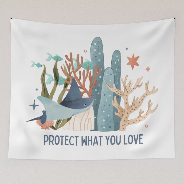 Item preview,  save the ocean protect what you love designed and sold by huape.