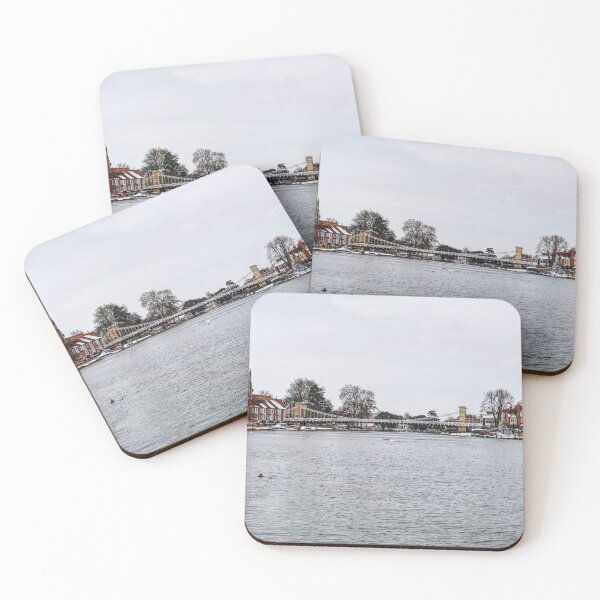 Item preview, Panorama of Marlow Bridge in Winter designed and sold by days-photographic.