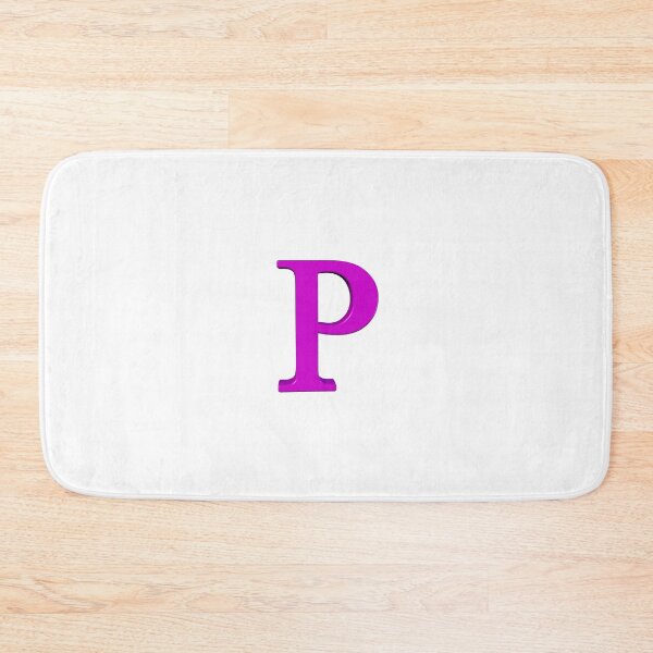 Item preview, The Letter P Dimensional Magenta 5748 designed and sold by Art in My Loft.