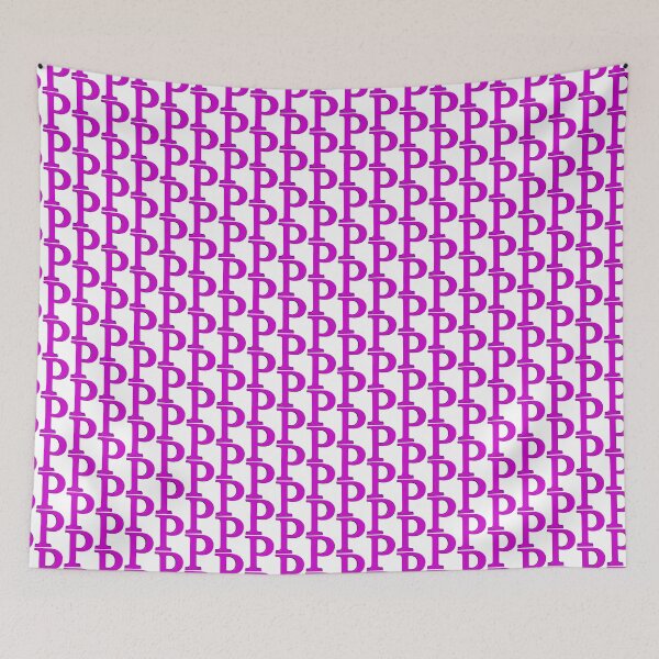Item preview, The Letter P Dimensional Magenta 5748 designed and sold by Art in My Loft.
