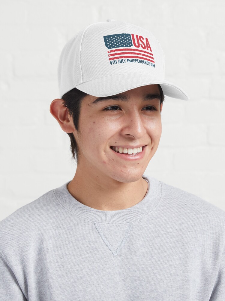 Merica USA Trucker Hat/ Mens Trucker Hats/ Funny Fathers Day Gift/ July 4th Hat