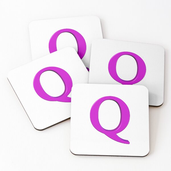 Item preview, The Letter Q Dimensional Magenta 5748 designed and sold by Art in My Loft.