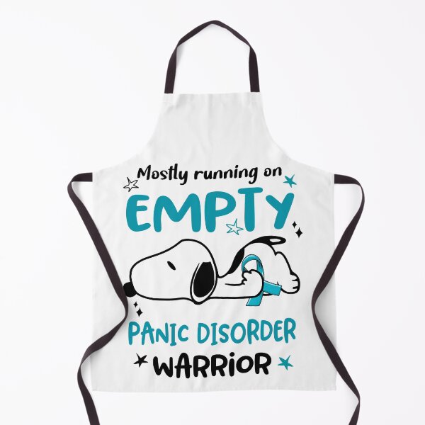 Item preview, Mostly Running on Empty Panic Disorder Warrior designed and sold by Wlsnpeggy.
