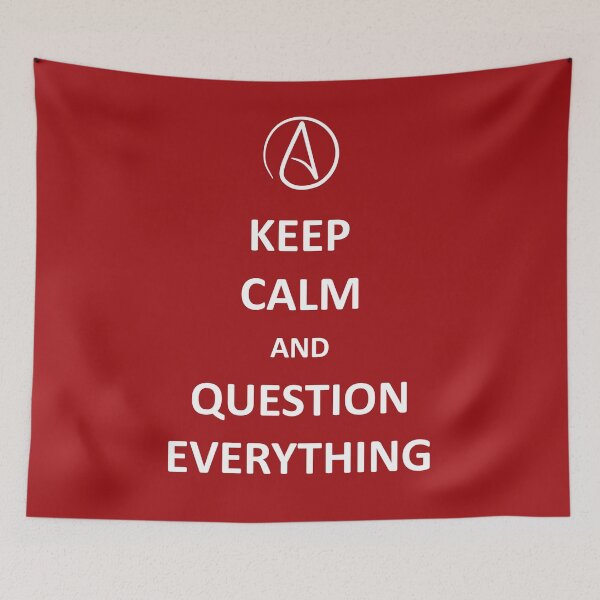 Item preview, Keep calm and Question Everything designed and sold by StencilMyst ..