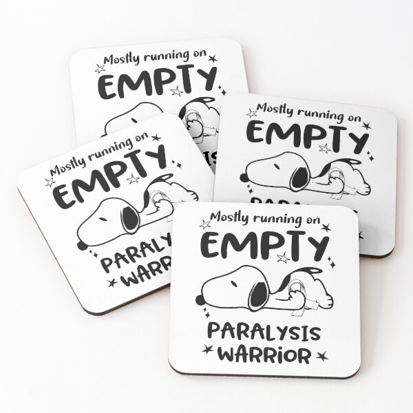 Item preview, Mostly Running on Empty Paralysis Warrior designed and sold by Wlsnpeggy.
