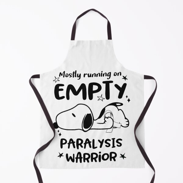 Item preview, Mostly Running on Empty Paralysis Warrior designed and sold by Wlsnpeggy.