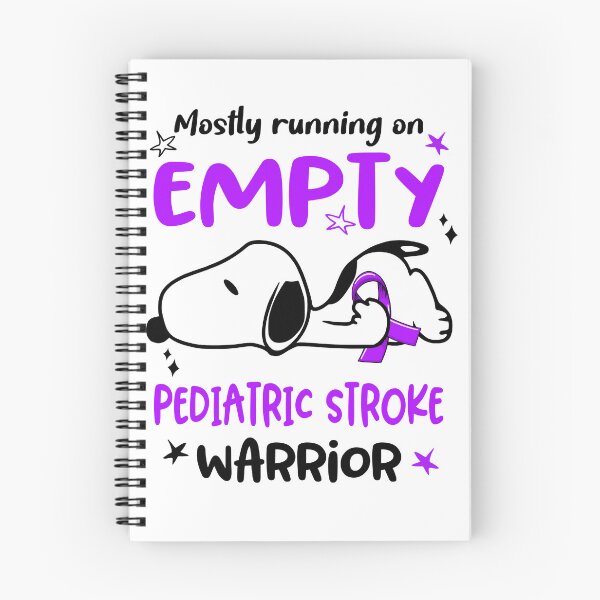 Item preview, Mostly Running on Empty Pediatric Stroke Warrior designed and sold by Wlsnpeggy.