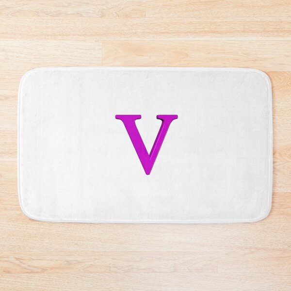 Item preview, The Letter V Dimensional Magenta 5748 designed and sold by Art in My Loft.