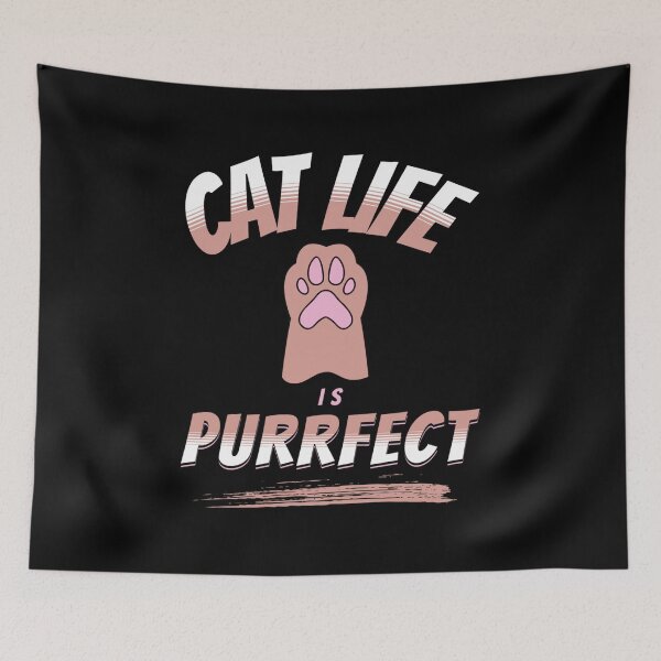 Item preview, Cat Life Is Purrfect designed and sold by Neggan.