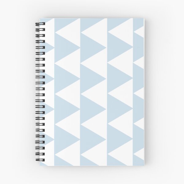 Item preview, Powder Blue and White Triangles designed and sold by BeJolley.