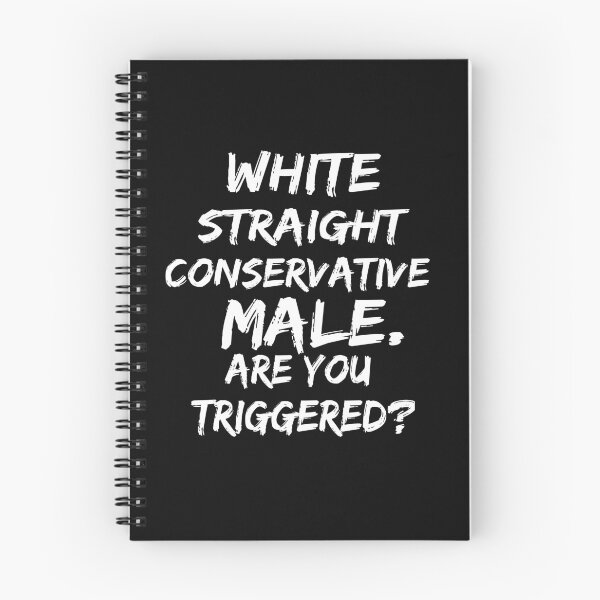 Item preview, white straight conservative male are you triggered  designed and sold by SheIsAQueen.