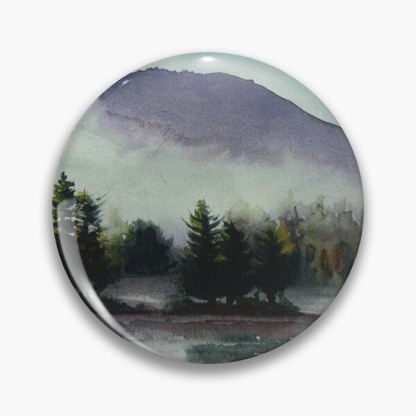 Item preview, Mountain mist - Watercolour painting - James Sheppard (all proceeds to charity) designed and sold by james-sheppard.