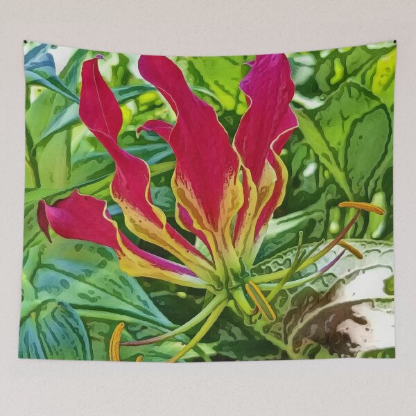 Item preview, Red Flame Lily  designed and sold by Heathermarie321.