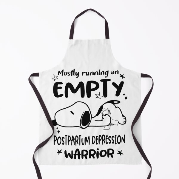 Item preview, Mostly Running on Empty Postpartum Depression Warrior designed and sold by Wlsnpeggy.