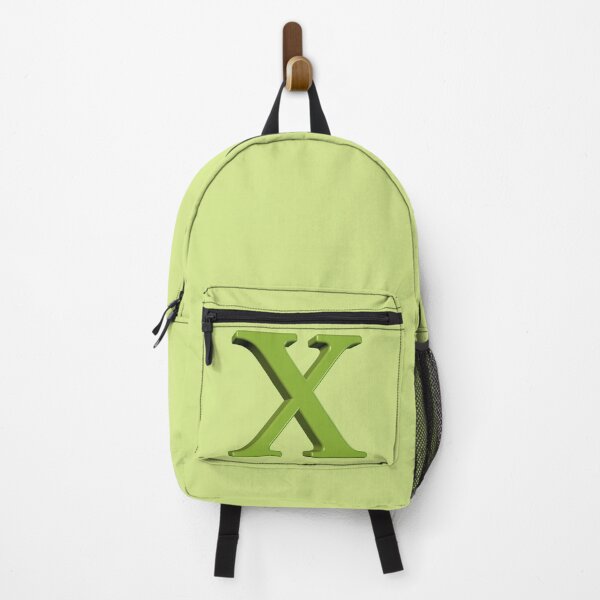 Item preview, The Letter X Dimensional Green on Light Green 5748 designed and sold by Art in My Loft.