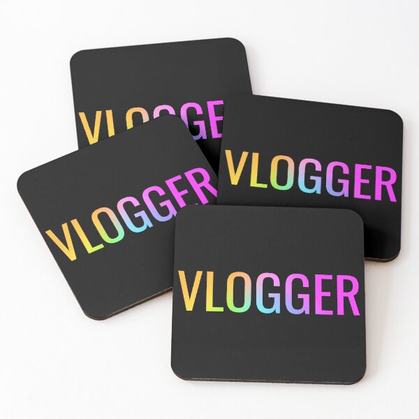 Item preview, Vlogger | Happy Face | Black Rainbow designed and sold by HappyFaceCo.
