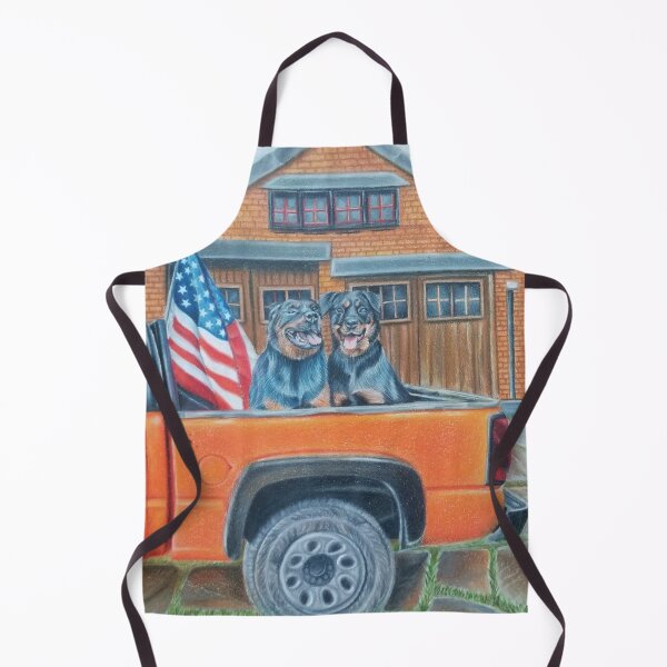 Item preview, Patriotic Pickup with Dogs designed and sold by SierraReighArt.