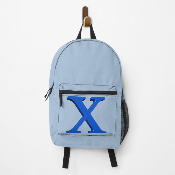 Item preview, The Letter X Dimensional Blue on Light Blue 5748 designed and sold by Art in My Loft.