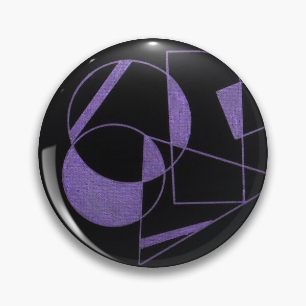 Item preview, Black Canvas with Purple Graphic Design, 0006 designed and sold by TinaWakefield.