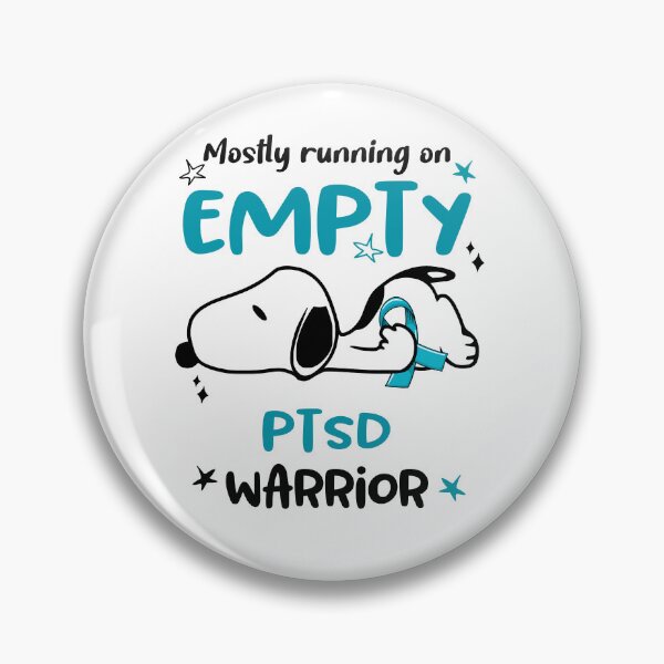 Item preview, Mostly Running on Empty PTSD Warrior designed and sold by Wlsnpeggy.