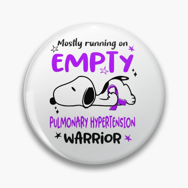 Item preview, Mostly Running on Empty Pulmonary Hypertension Warrior designed and sold by Wlsnpeggy.