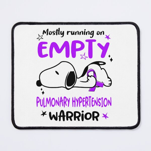 Item preview, Mostly Running on Empty Pulmonary Hypertension Warrior designed and sold by Wlsnpeggy.