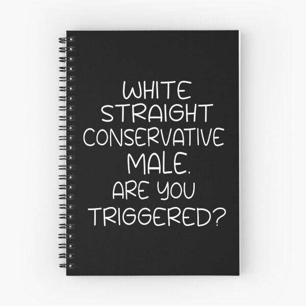 Item preview, white straight conservative male are you triggered  designed and sold by SheIsAQueen.