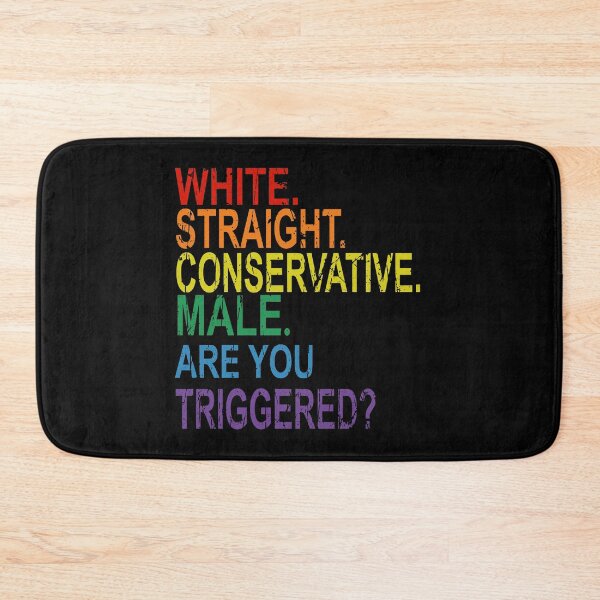 Item preview,  white straight conservative male are you triggered  designed and sold by SheIsAQueen.