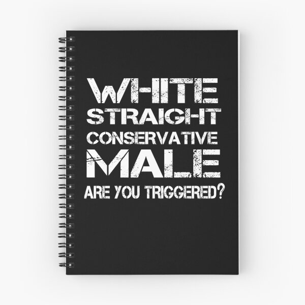 Item preview, white straight conservative male are you triggered  designed and sold by SheIsAQueen.