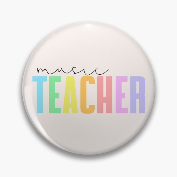 Item preview, Music Teacher Pastel designed and sold by haleyeahdesign.